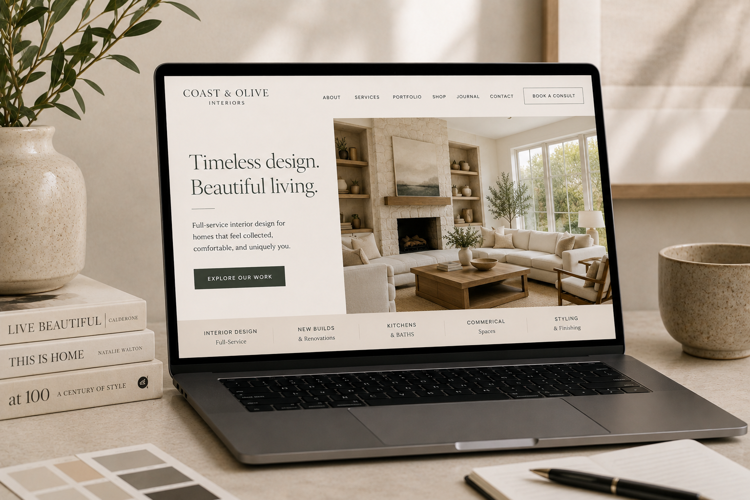 Home and design brand work