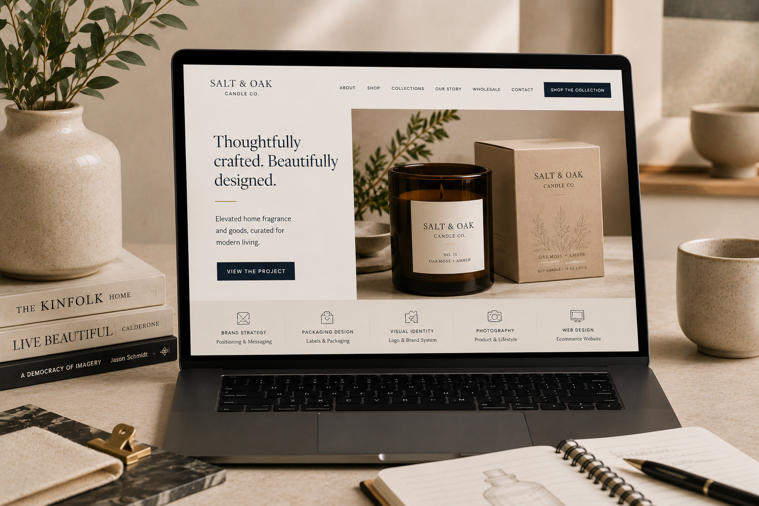 Product and retail brand work